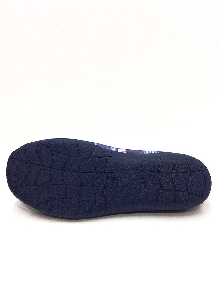 Zapatillas casa hombre cerradas Azules