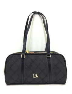 Bolso mujer Bowling Don algodon en Negro Antelina