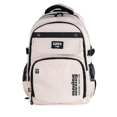 Mochila Lois Unisex color Beige