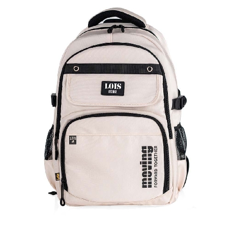 Mochila Lois Unisex color Beige