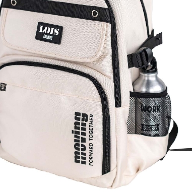 Mochila Lois Unisex color Beige