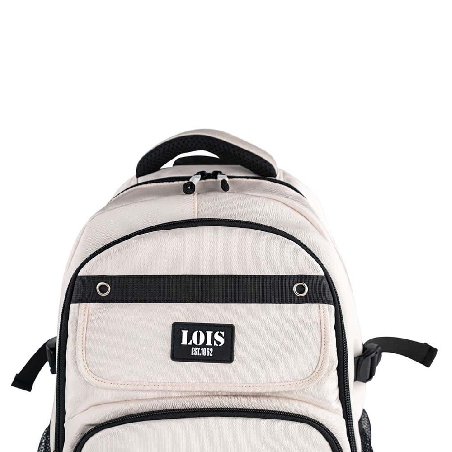 Mochila Lois Unisex color Beige