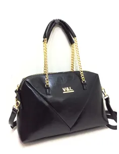 Bolso bowling mujer V&L Aria Negro 2