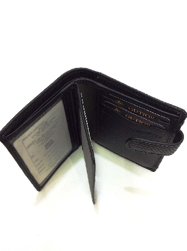 Cartera hombre piel gutiore Tauro con Monedero