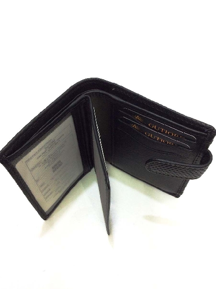 Cartera hombre piel gutiore Tauro con Monedero
