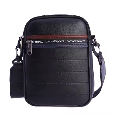 Bolso hombre de Coronel Tapiocca Negro Piel Sintética
