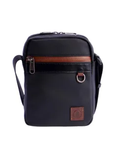 Bolso hombre de Coronel Tapiocca Microfibra Negro
