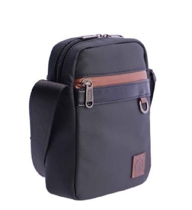 Bolso hombre de Coronel Tapiocca Microfibra Negro