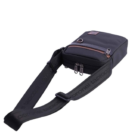 Bolso hombre de Coronel Tapiocca Microfibra Negro