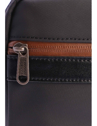 Bolso hombre de Coronel Tapiocca Microfibra Negro