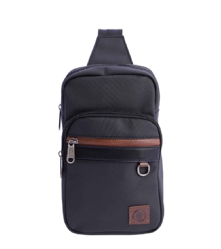 Jamonera hombre de Coronel Tapiocca Microfibra Negro