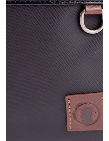 Jamonera hombre de Coronel Tapiocca Microfibra Negro