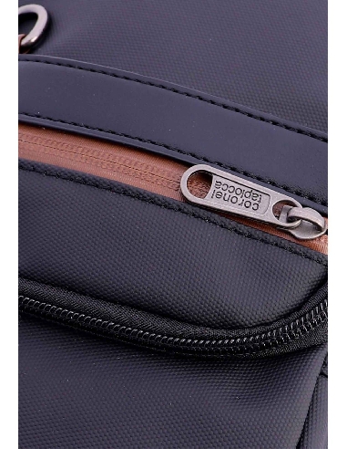 Jamonera hombre de Coronel Tapiocca Microfibra Negro