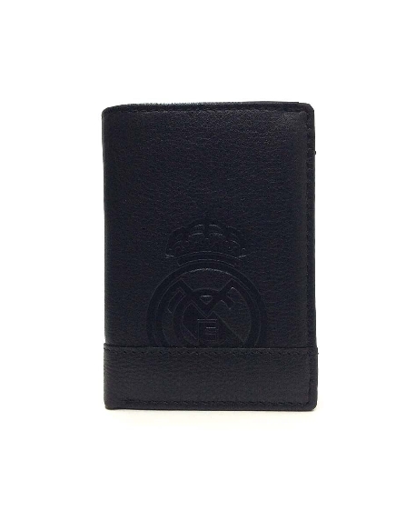 Tarjetero SECRID con billetero Real Madrid Estadio en Negro