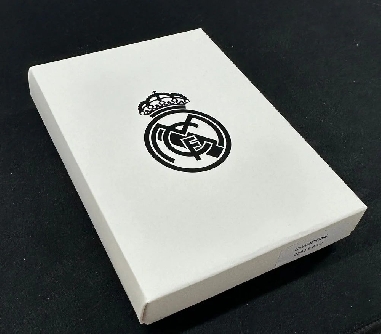 Cartera del Real Madrid Champions en Piel Azul