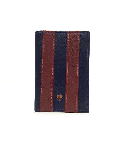 Tarjetero de Piel Lamb Superfan Blaugrana