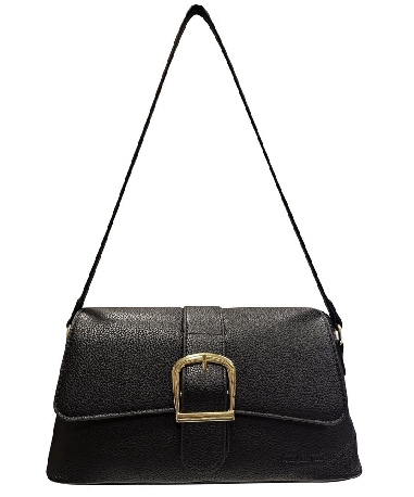 Bolso Bandolera para mujer de Javier Larrainzar en Negro