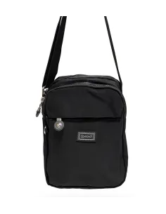 Bolso para Hombre en Nylon Kronos Negro