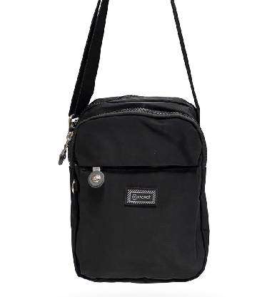 Bolso para Hombre en Nylon Kronos Negro