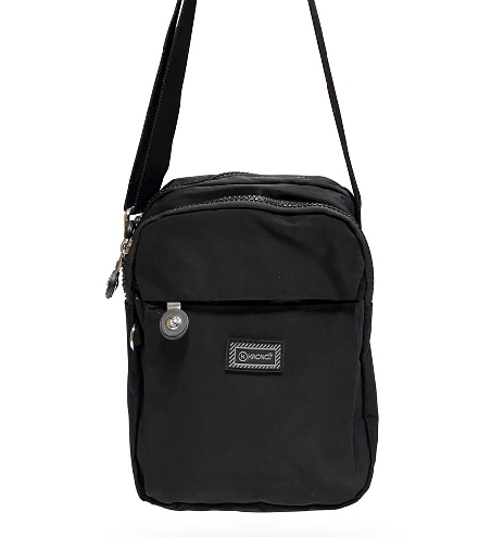 Bolso para Hombre en Nylon Kronos Negro
