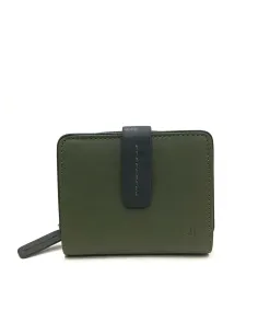 Cartera Mujer piel JL en Verde Marmol