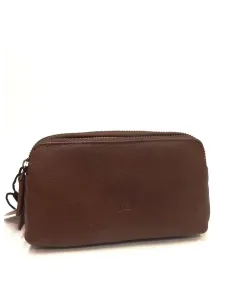 Bolso cinturón hombre Piel JL en color Cuero