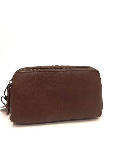 Bolso cinturón hombre Piel JL en color Cuero