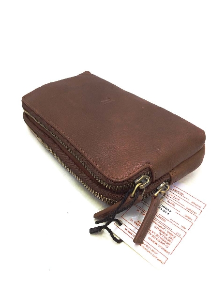 Bolso cinturón hombre Piel JL en color Cuero