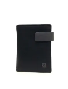 Cartera hombre original Piel Gum Negra con Monedero