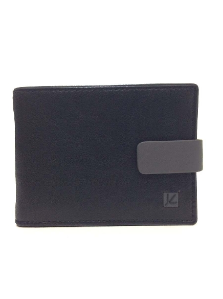 Americana hombre original Piel Gum Negra con Monedero