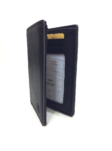 Cartera hombre original Piel Gum Negra