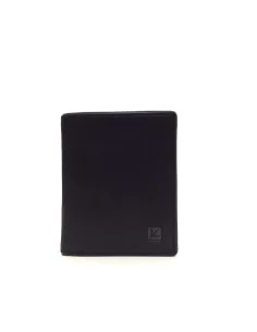 Mini Cartera hombre original Piel Gum Negra