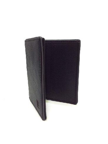 Mini Cartera hombre original Piel Gum Negra