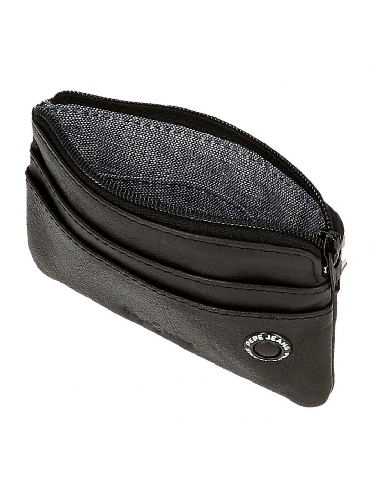 Monedero Tarjetero de Piel Pepe Jeans Badge