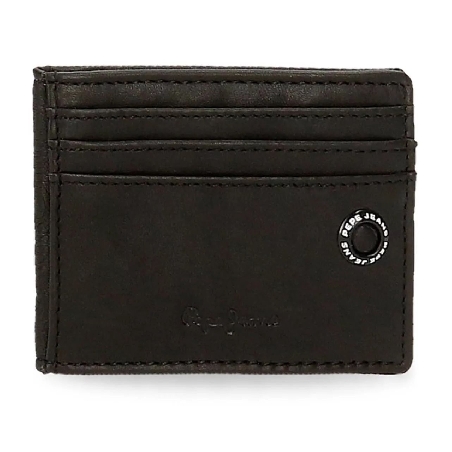 Tarjetero de Piel Pepe Jeans Badge