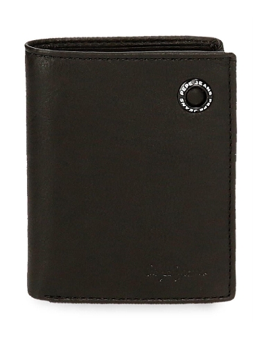 Billetera de Piel hombre Pepe Jeans Badge con Monedero