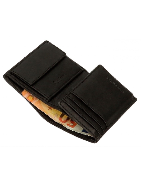 Billetera de Piel hombre Pepe Jeans Badge con Monedero