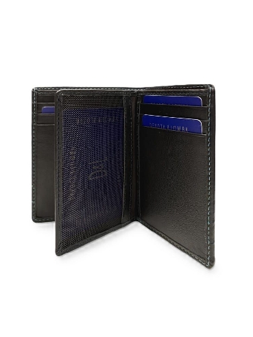 Cartera Hombre Piel Negra D&L Harvard