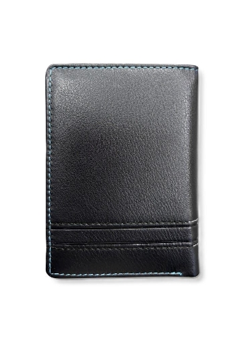 Cartera Hombre Piel Negra D&L Harvard