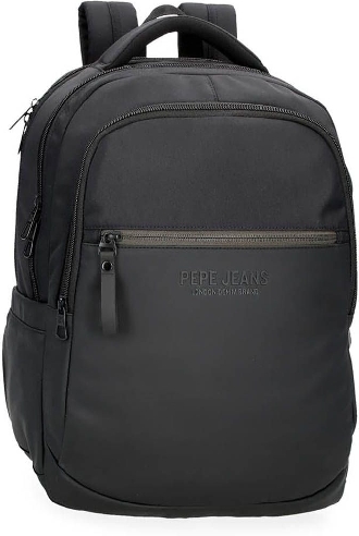 Mochila portaordendor dos compartimentos Pepe Jeans Sail Up Negra
