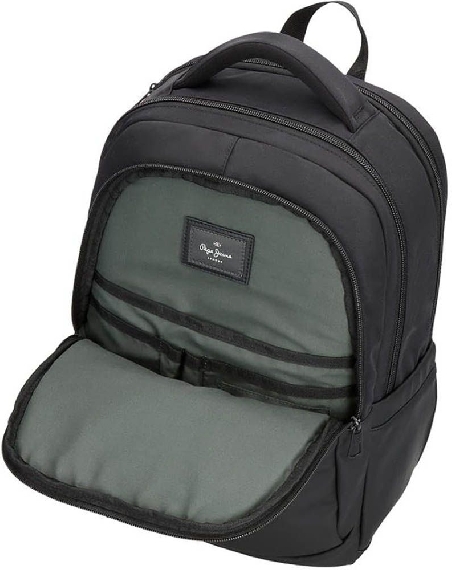 Mochila portaordendor dos compartimentos Pepe Jeans Sail Up Negra