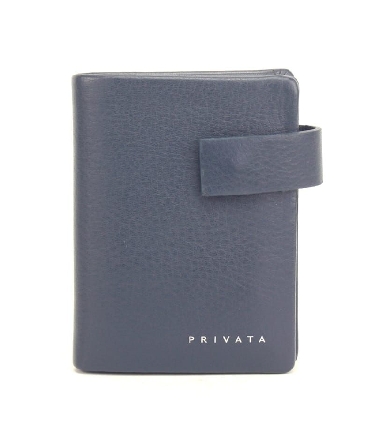 Billetera Multi-tarjetas piel para hombre Privata Leda