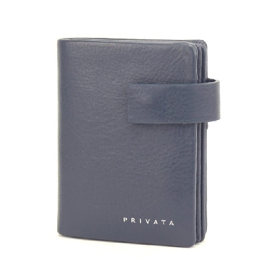 Billetera Multi-tarjetas piel para hombre Privata Leda