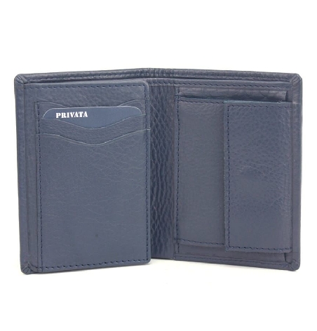 Cartera de piel para hombre Privata Leda