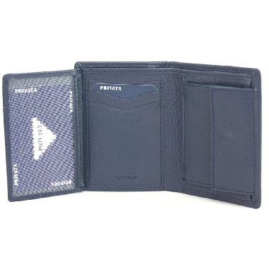 Cartera de piel para hombre Privata Leda