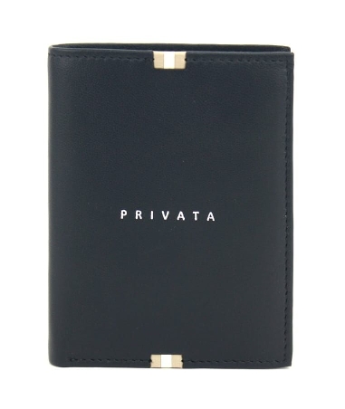 Billetero de piel hombre Privata Detail
