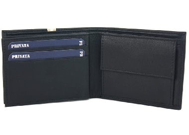 Cartera de piel hombre Privata Detail
