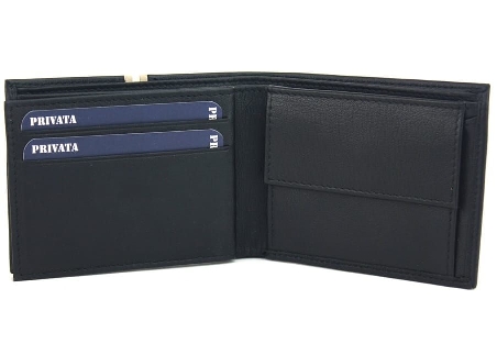 Cartera de piel hombre Privata Detail