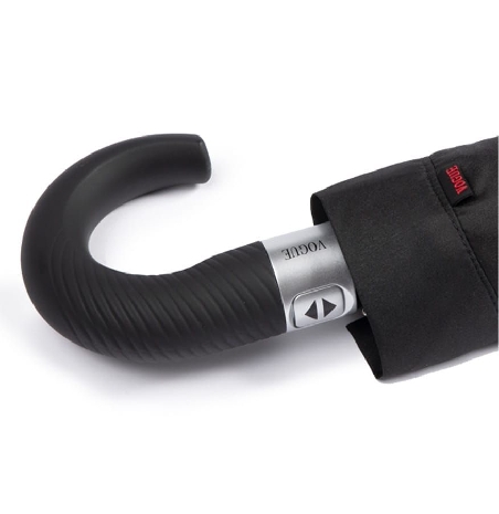 Paraguas plegable mango curvo Vogue Extra