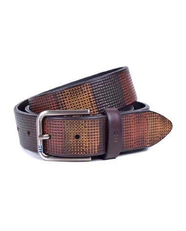 Cinturon hombre cuero Miguel Bellido Multicolor
